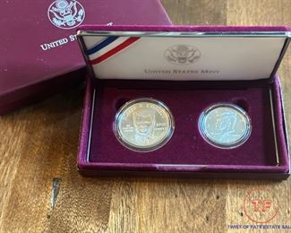 1998 US Mint SILVER Kennedy Collector's Set (RFK and JFK)