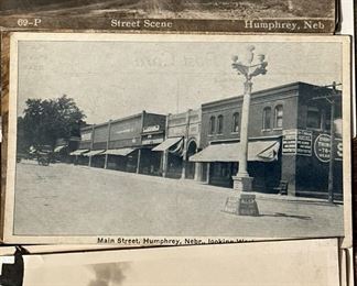 Original Photos HUMPHREY NEBRASKA