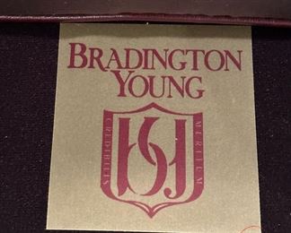 BRADINGTON YOUNG Leather Armchair Recliner