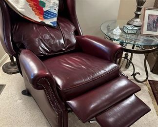 BRADINGTON YOUNG Leather Armchair Recliner