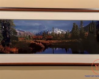 Limited Edition Signed THOMAS MANGELSEN "Alpine Reflections" 493/950