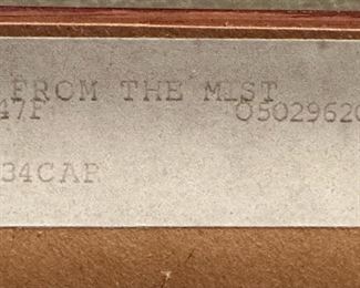 Limited Edition Signed THOMAS MANGELSEN "Rising From the Mist" 268/1500