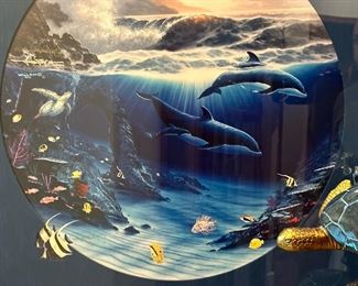 Limited Edition Signed ARTIST PROOF "Enchanted Oceans" by ROBERT WYLAND (54/95)