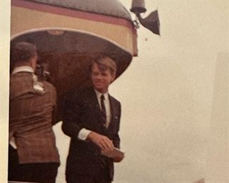 Original Photo RFK Presidential Campaign Train Stop in NEBRASKA (4/27/1968)