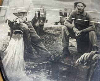 Antique Photo in Original Crate