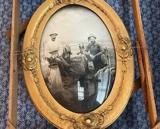 Antique Photo in Original Crate