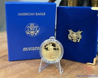 1986 One Ounce GOLD Fifty Dollar Coin