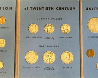 Twentieth Century US Coins Book - COMPLETE