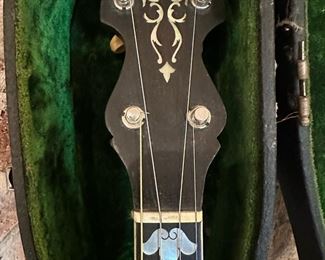 VEGA BANJO Vegaphone c1925 PROFESSIONAL TENOR with Mahogany Resonator (Serial #79934)