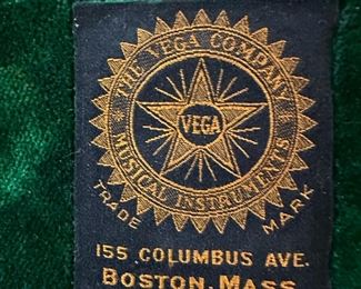 VEGA BANJO Vegaphone c1925 PROFESSIONAL TENOR with Mahogany Resonator (Serial #79934)