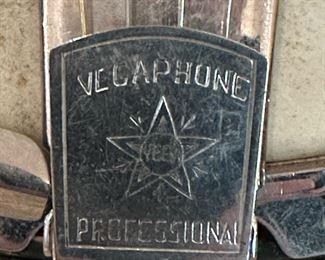 VEGA BANJO Vegaphone c1925 PROFESSIONAL TENOR with Mahogany Resonator (Serial #79934)