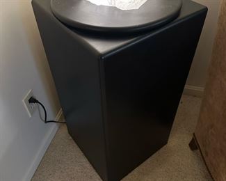 Limited Edition Signed Sculpture by MICHAEL WILKINSON "Lodestone" (255/300) on Custom "Michelangelo" Lighted Pedestal