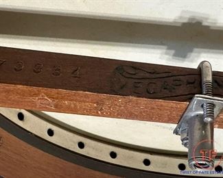 VEGA BANJO Vegaphone c1925 PROFESSIONAL TENOR with Mahogany Resonator (Serial #79934)