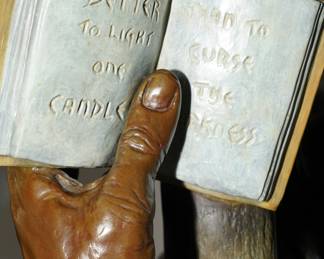 Steve's Book:
Better to light one candle
than to curse the darkness.