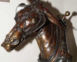 Large Bronze Donkey Sculpture by Cammie Linden #17/21