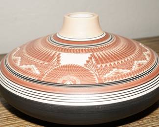 Native American pottery by Lawrence M. Crank, Navajo