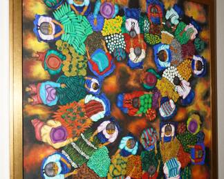 "Yenta-Overhead" Guatamalan original art