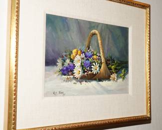 "Flower Basket" Rose Ann Day