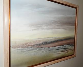 Unknown artist-this piece is large-about 3ft x 2ft.