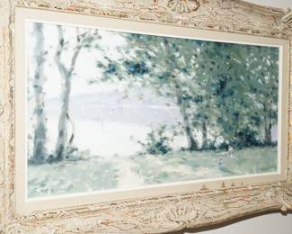 Lake View Impressionism-Andre Gisson reproduction