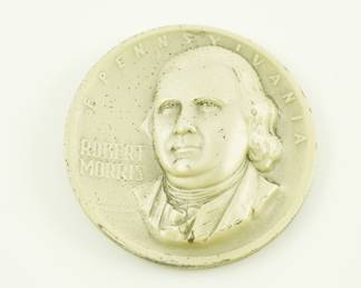 Declaration signer's art medal x 2