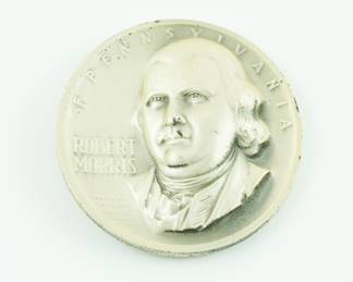 Declaration signers art medal x 2