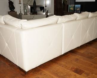Custom Wesley leather sectional-9.5ft x 7ft