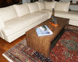 Custom Wesley leather sectional-9.5ft x 7ft