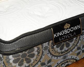 Kingsdown Loyola pillow top mattress-this was a very expensive mattress originally and in great condition. 