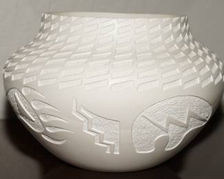 Native American pottery by Tina Garcia