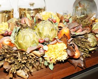 Large 2ft long Thanksgiving and fall centerpiece