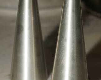 Royal Selangor conical salt & pepper shakers