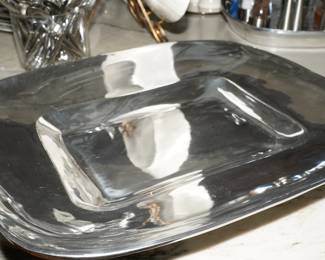 Holland Boone pewter tray