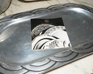 Wilton pewter tray