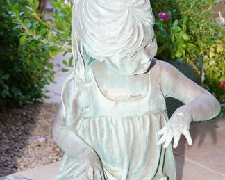 Little Girl Bronze by Jay Saylors