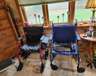 Walgreens and Drive wheelchairs