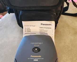 Panasonic car portable cd player
