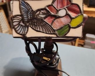 Mini stained glass lamp