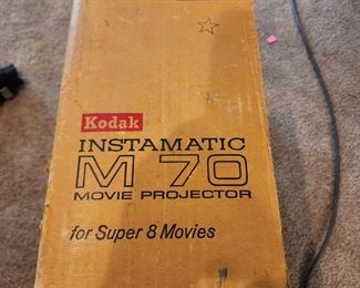 Kodak instamatic M 70 movie projector,  new