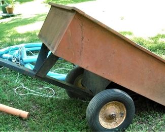 Metal towing trailer