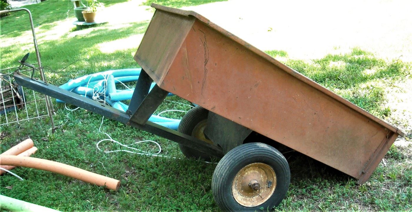 Metal towing trailer