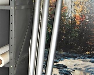 3 pc tall heavy duty Flag pole