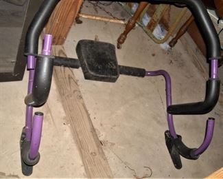 Vintage exercise equipment