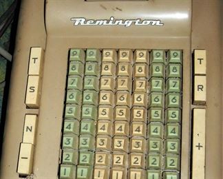 Vintage Remington adding machine