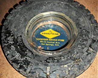 Good year ashtray.  Vintage marketing collectible