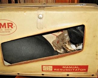Vintage personal manual resucitation equipment