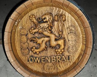 Lowenbrau wall hanging