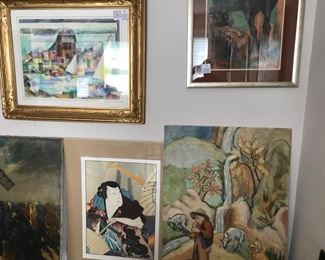 Ferryman 'Rockport Harbor', Lindenfeld Windmills, Michael Knigin (ask for signed posters at $10  each, take all posters @ $5 apiece)