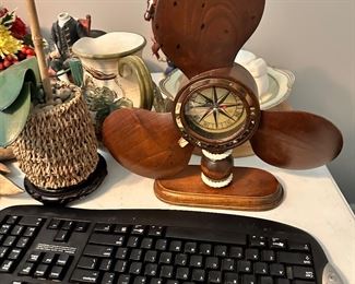 keyboard/clock