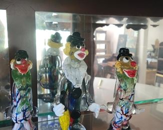 Murano glass Clown